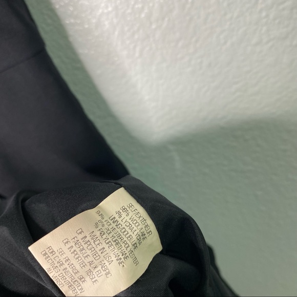 Theory Syerra Wool Blend Sheath Polished Suiting Black Dress Women's 6 - Picture 7 of 9